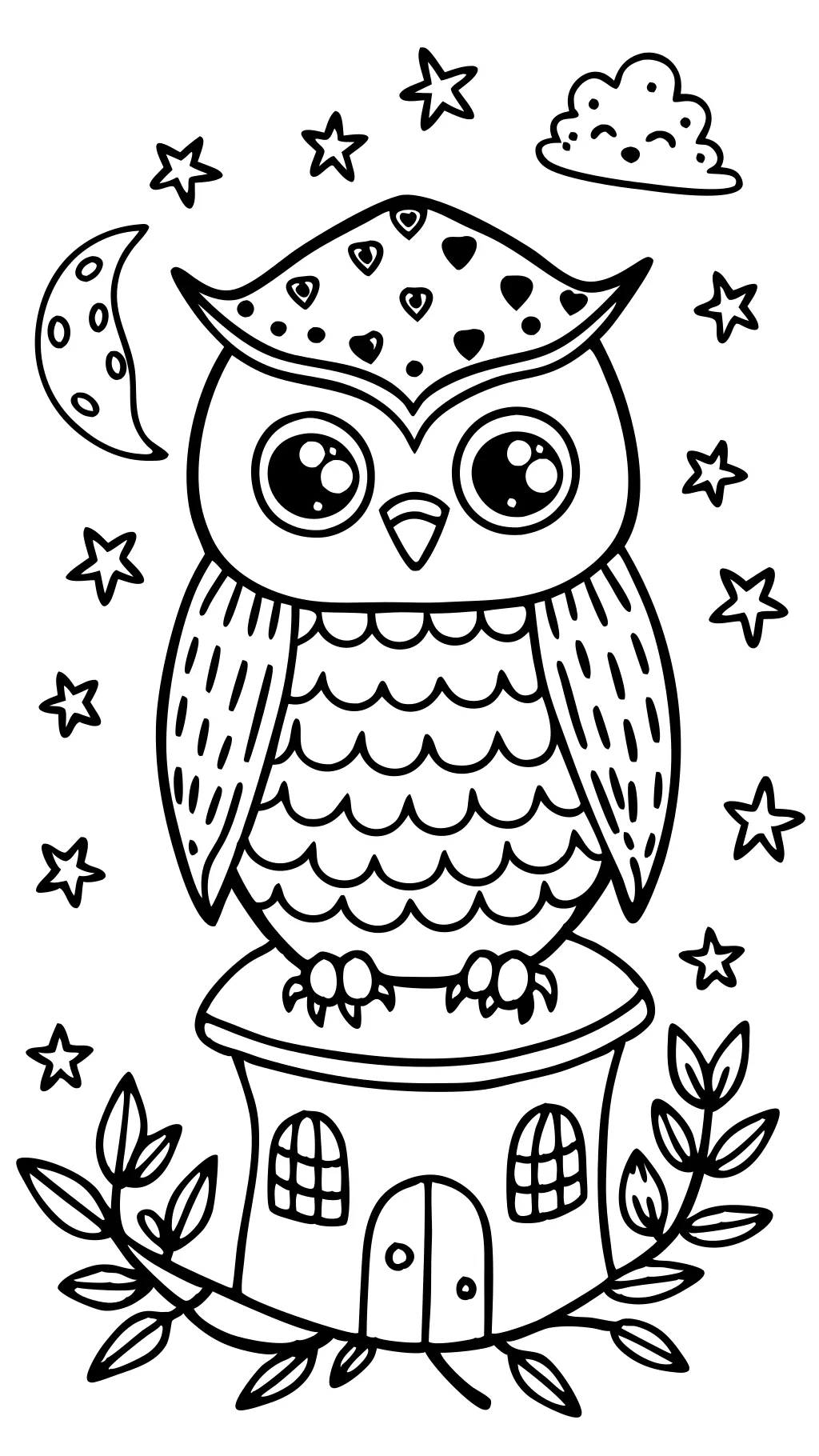 owl house coloring pages